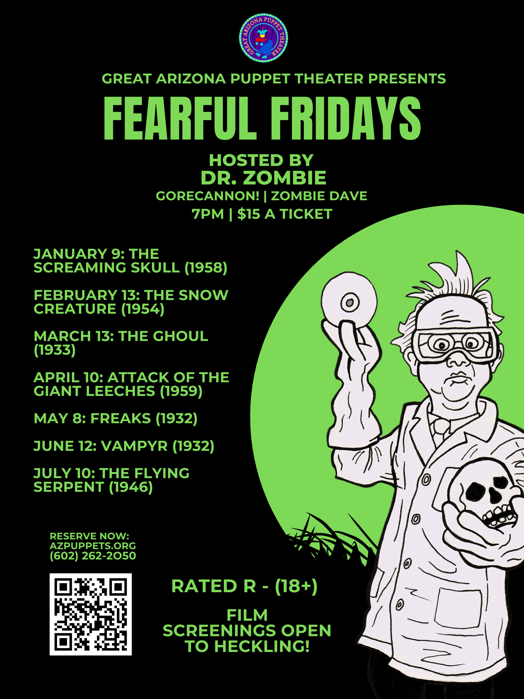 Dr. Zombie's Fearful Fridays: The Snow Creature